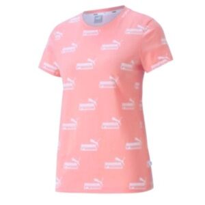 Puma Peach Logo Tee